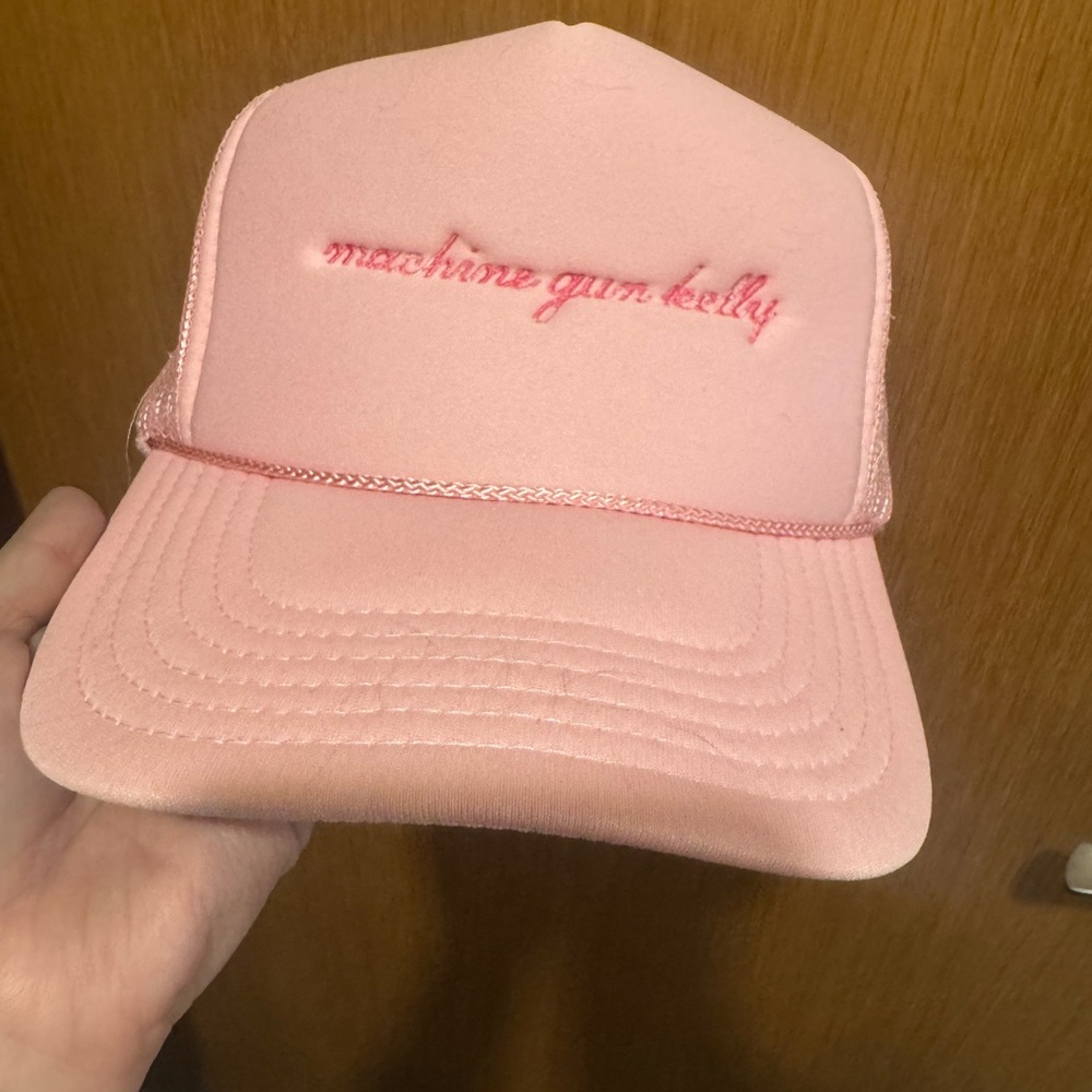 MGK pink baseball cap